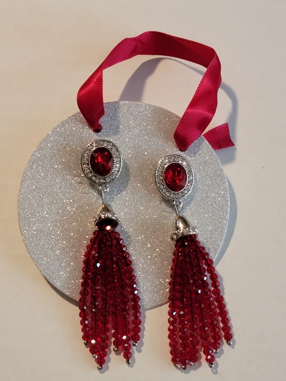 Red Dangle Holiday Ornament Earrings Kohl's